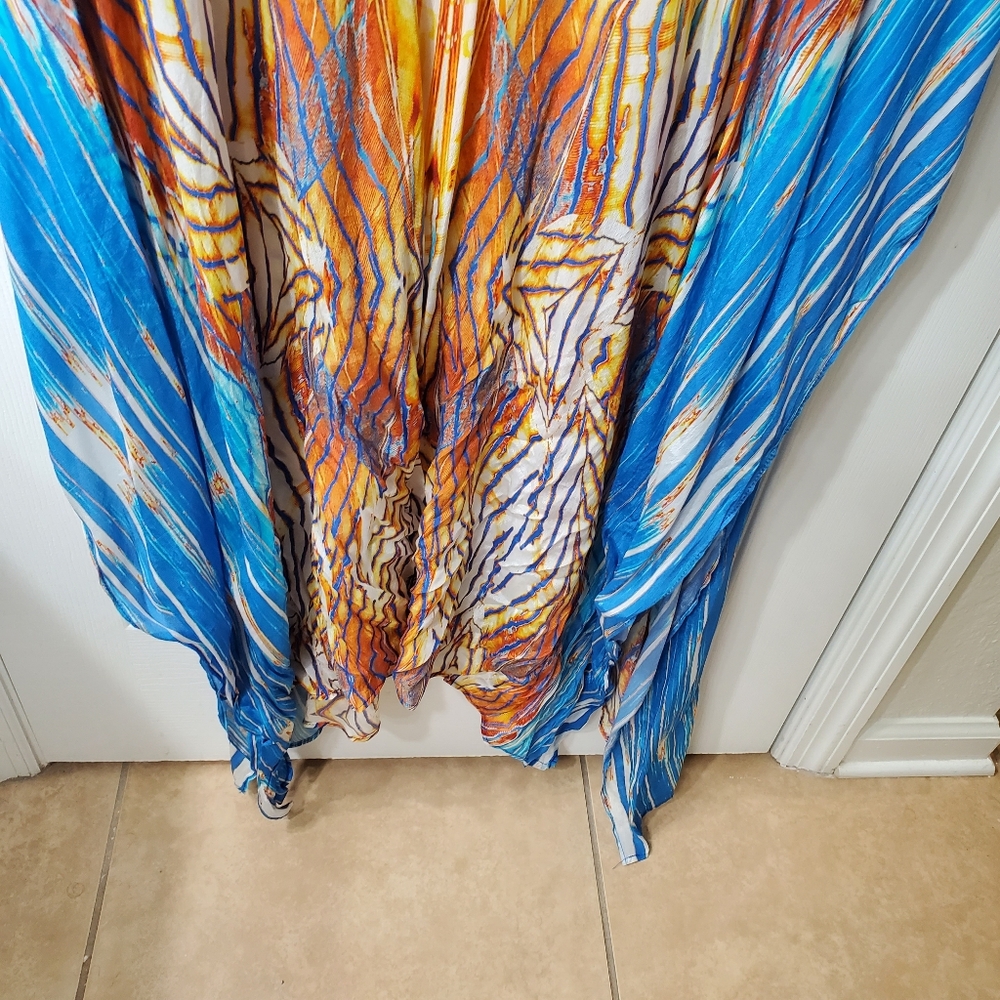 Sakkas Multicolor Patterned Kaftan - image 5